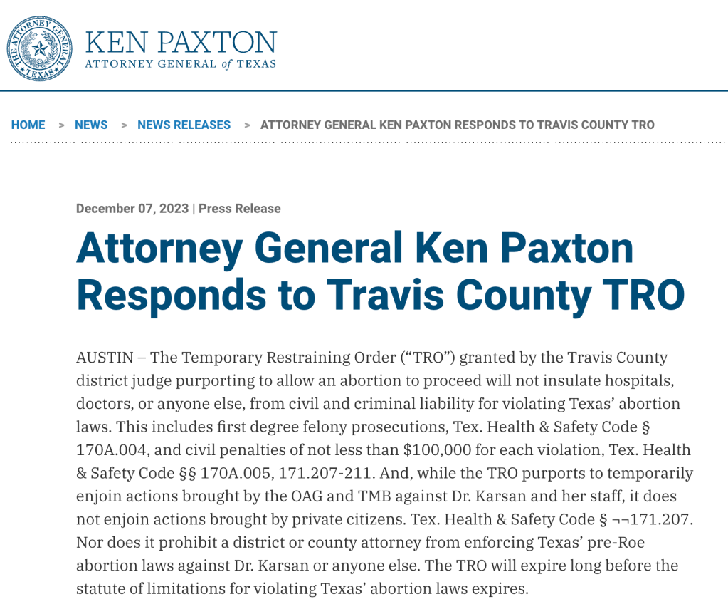 Hell is Not Hot Enough for Ken Paxton